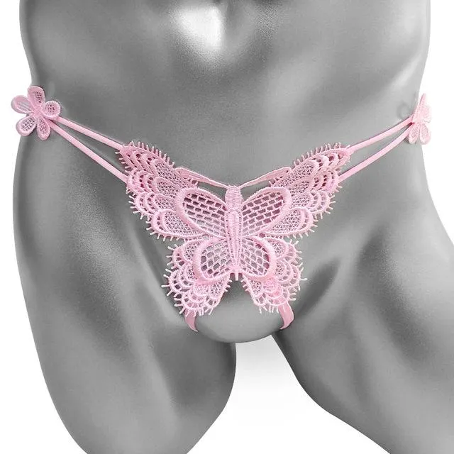 CHASTITY CAGE CO Dildos The New Open Crotch Butterfly GString