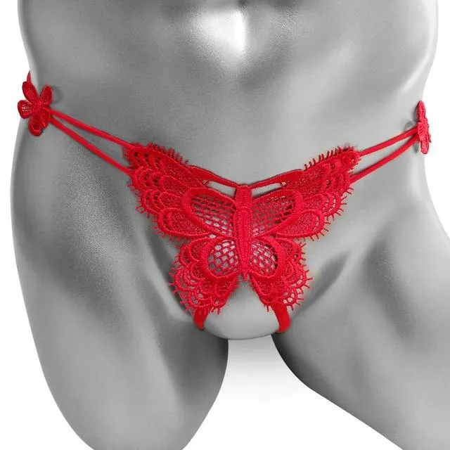 CHASTITY CAGE CO Dildos The New Open Crotch Butterfly GString