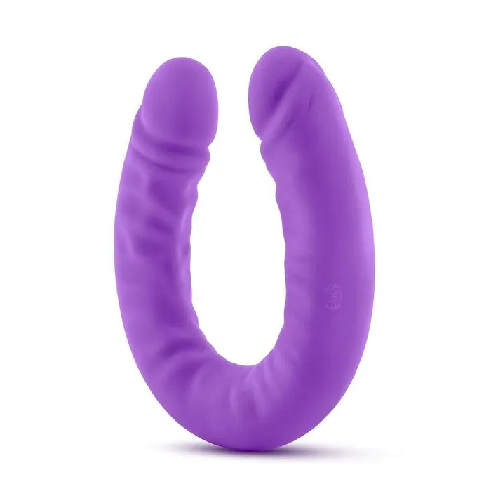 vendorunknown Dildos Silicone Double Dong Dildo 18 inch Purple