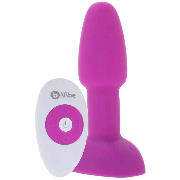 Anal BVibe Rimming Petite Remote Rotating Plug in Fuchsia