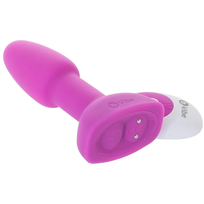 Anal BVibe Rimming Petite Remote Rotating Plug in Fuchsia