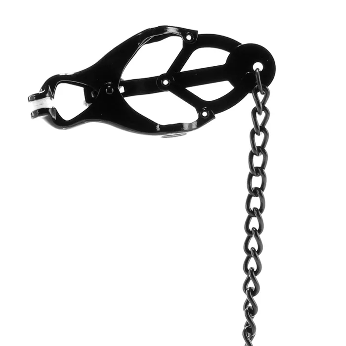 Spartacus Black Butterfly Clamp with Link Chain Anal Spartacus Black Butterfly Clamp with Link Chain Anal