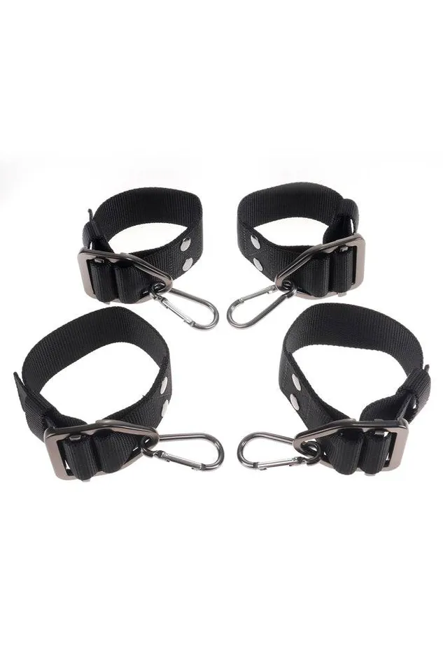 Anal Pipedream Command by Sir Richards Hogtie Collar Bondage Restraint Set Black Pipedream