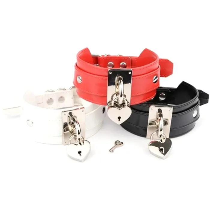 Lovegasm Non ORing Girls Oversized Handmade Locking Choker Male Sex Toys