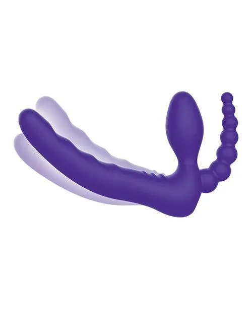 Electric Eel INC Female Sex Toys Pegasus 7 Strapless Strap On Wremote Purple Electric Eel INC Female Sex Toys Pegasus 7 Strapless Strap On Wremote Purple