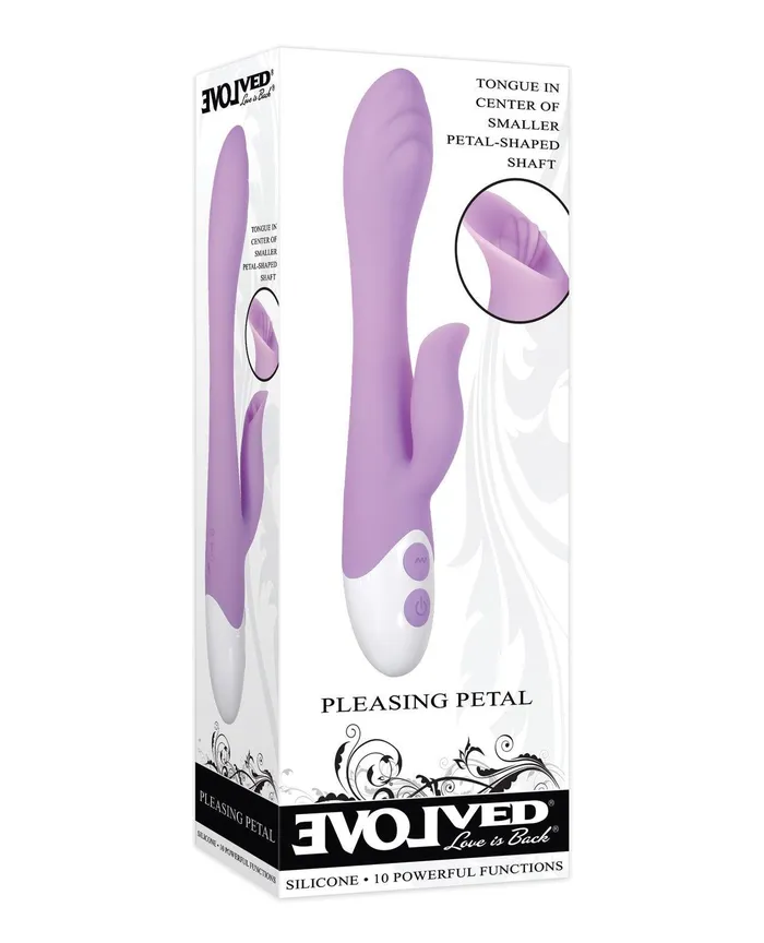 Evolved Pleasing Petal Vibe Pink Evolved Novelties INC Vibrators