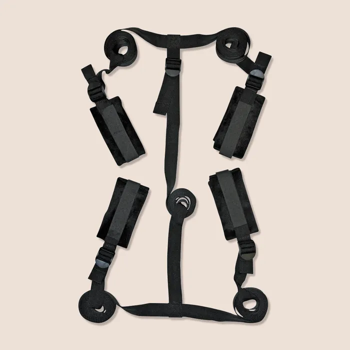 Sportsheets International Inc Couples Sex Mischief Bed Bondage Restraint Kit bedroom bondage kit with cuffs Sportsheets International Inc Couples Sex Mischief Bed Bondage Restraint Kit bedroom bondage kit with cuffs