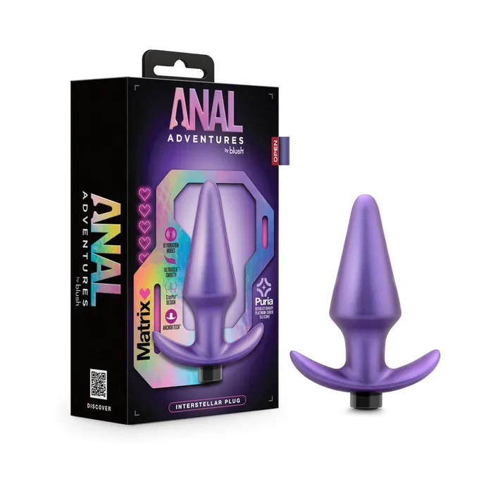 Blush Anal Anal Adventures Matrix Interstellar Plug Astro Violet