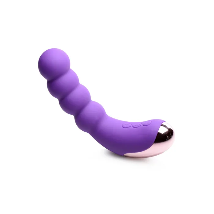 Gossip Vibrators 50X Silicone Beaded Vibrator Purple