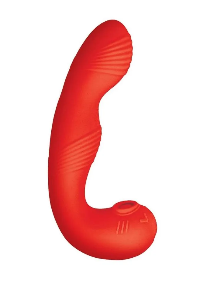 Female Sex Toys My Secret My Secret GSpot Rechargeable Silicone Vibrator with Clitoral Stimulator