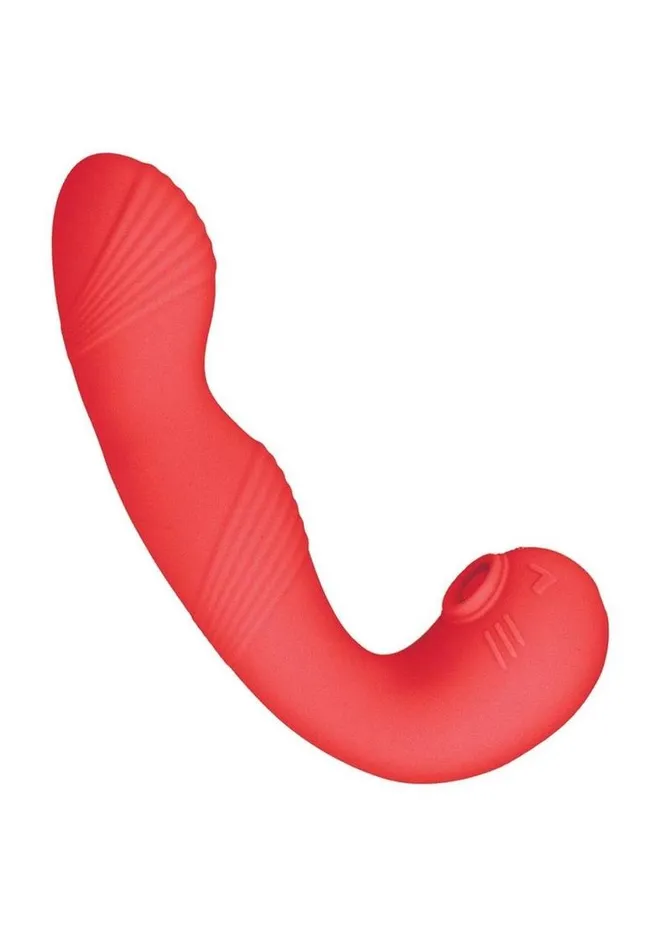 Female Sex Toys My Secret My Secret GSpot Rechargeable Silicone Vibrator with Clitoral Stimulator