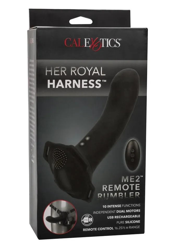 Her Royal Harness Female Sex Toys Her Royal Harness Me2 Remote Control Rechargeable Silicone Rumbler Probe