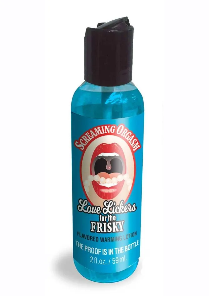 Love Lickers Couples Love Lickers Raspberry Flavored Warming Massage Oil 2oz Screamin Orgasm