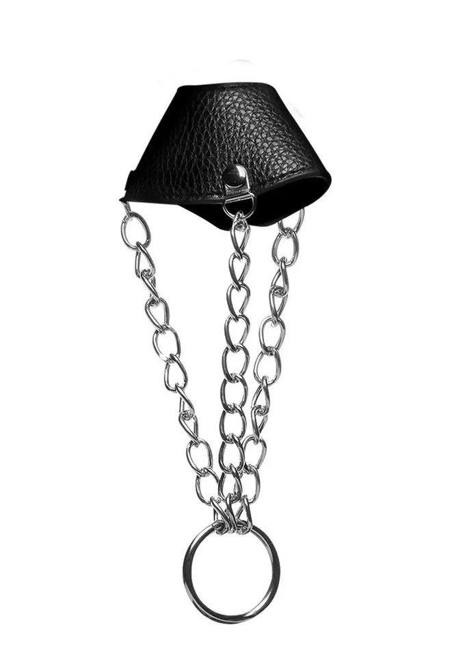Male Sex Toys Master Series Hells Bucket Ball Stretcher with Bucket Master Series