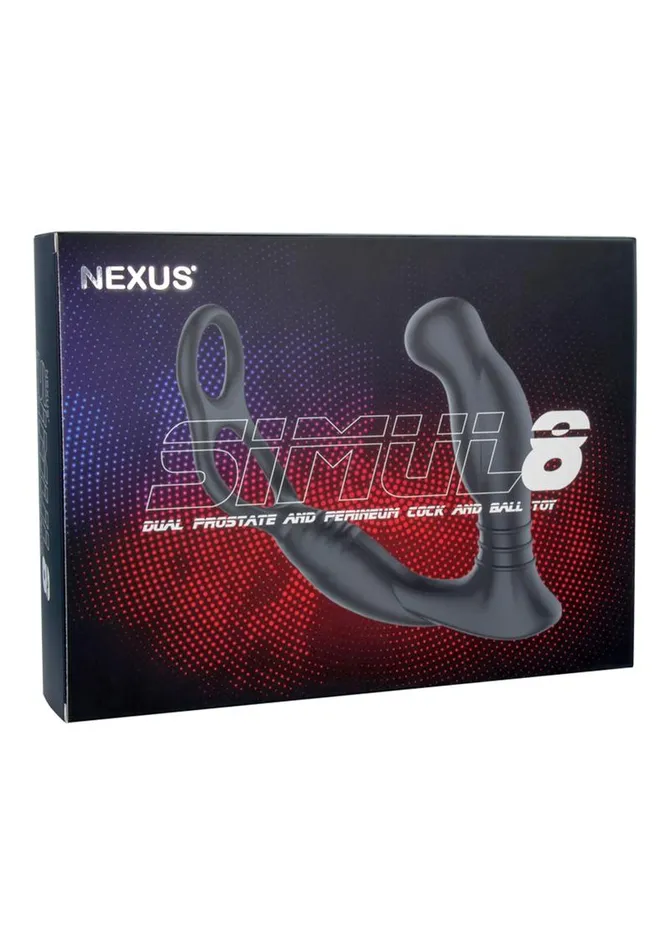 Male Sex Toys Nexus Nexus Simul8 Rechargeable Silicone Prostate Edition Vibrating Dual Motor Anal Cock and Ball Male Sex Toys Nexus Nexus Simul8 Rechargeable Silicone Prostate Edition Vibrating Dual Motor Anal Cock and Ball