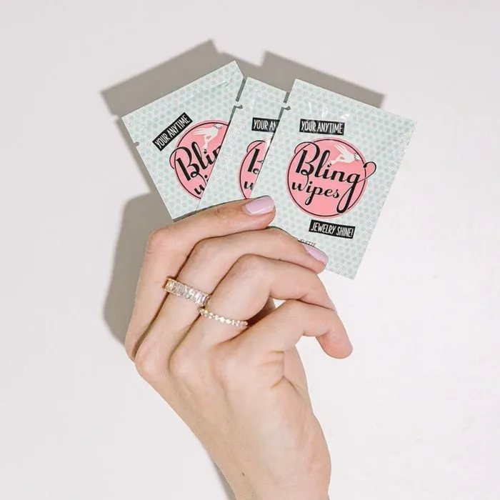 Mentionables Bling Wipes Anal