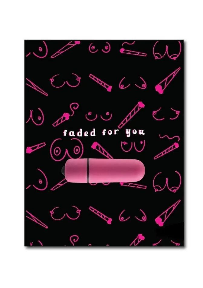 Naughtyvibes Vibe Faded For You Greeting Card Rock Candy Toys Vibrators