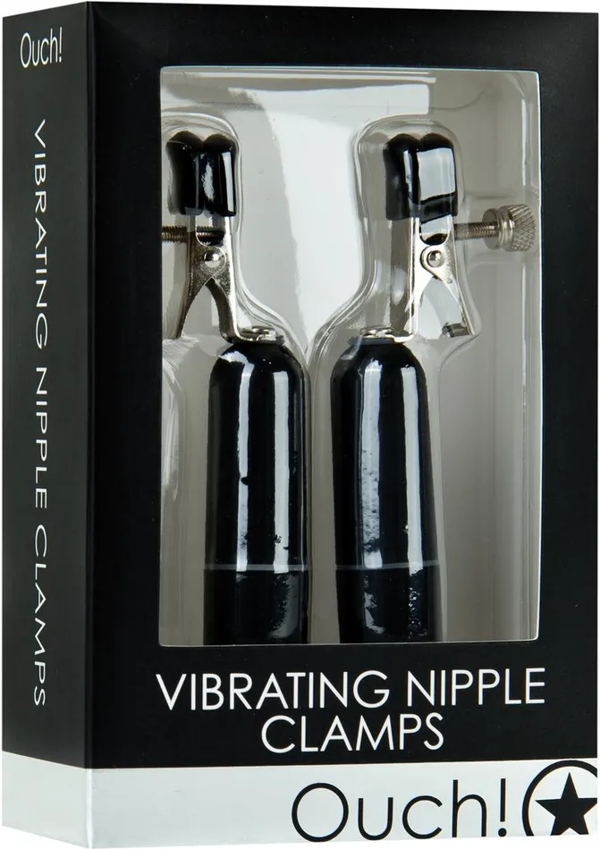 Ouch Couples Ouch Vibrating Nipple Clamps Ouch Couples Ouch Vibrating Nipple Clamps