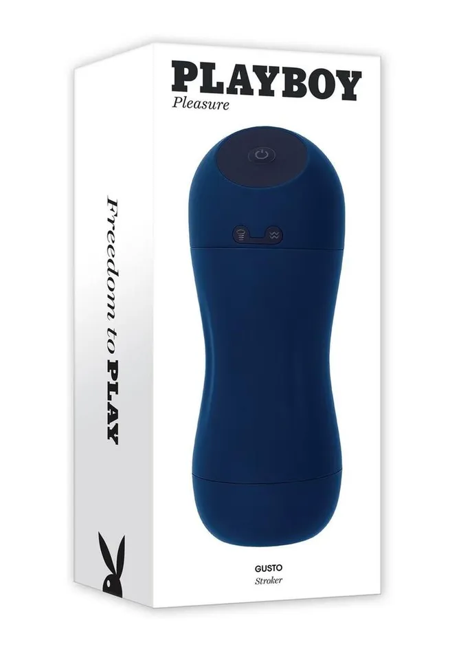 Playboy Gusto Rechargeable Silicone Masturbator Playboy Male Sex Toys