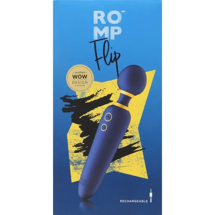 ROMP Flip Wand Massager Blue ROMP Vibrators