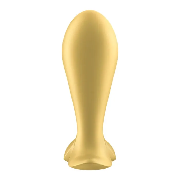 Satisfyer Intensity Vibrating Butt Plug Gold Satisfyer Anal