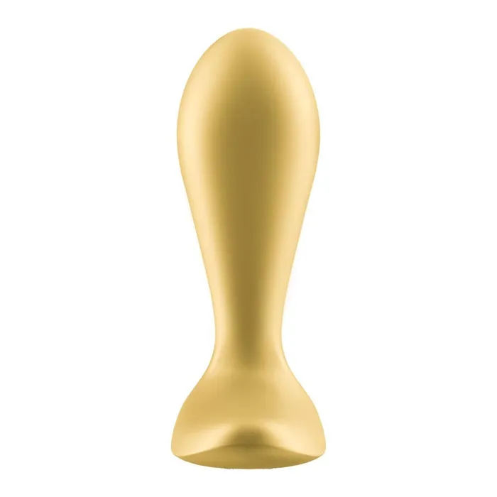 Satisfyer Intensity Vibrating Butt Plug Gold Satisfyer Anal