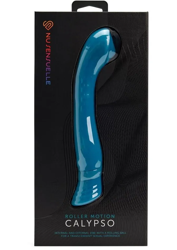 Vibrators Nu Sensuelle Sensuelle Calypso Roller Motion Turqoise