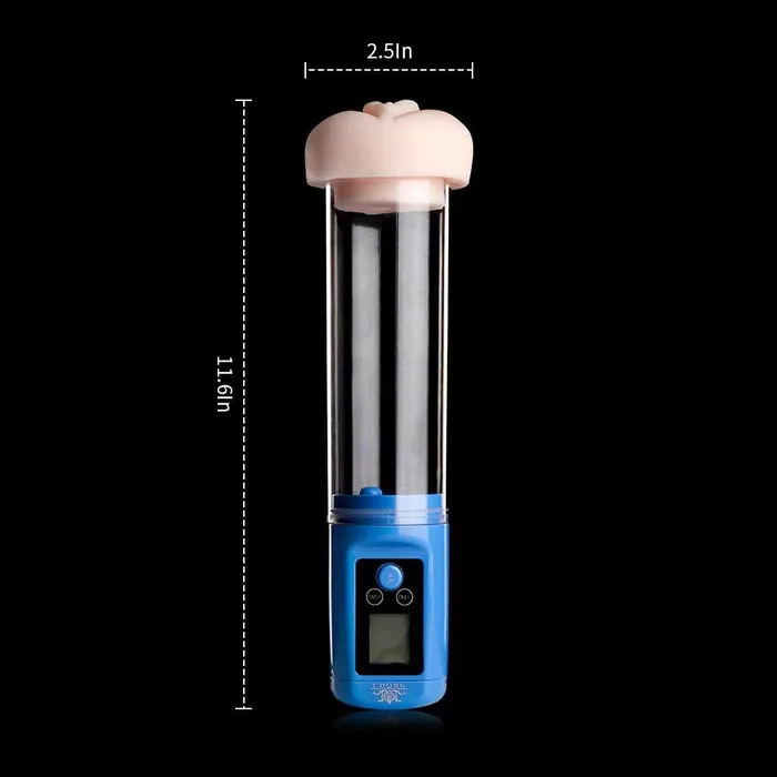 ADLTOYFUN LUOGE Advanced Penis Pump with LED Display Male Sex Toys