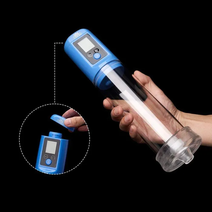 ADLTOYFUN LUOGE Advanced Penis Pump with LED Display Male Sex Toys