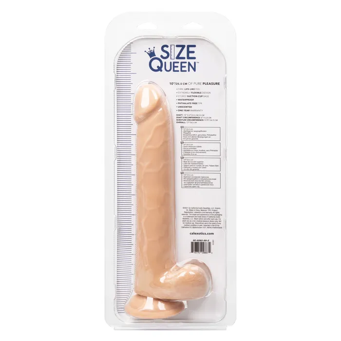 CalExotics Anal Size Queen 10 inch255 Cm Ivory CalExotics Anal Size Queen 10 inch255 Cm Ivory