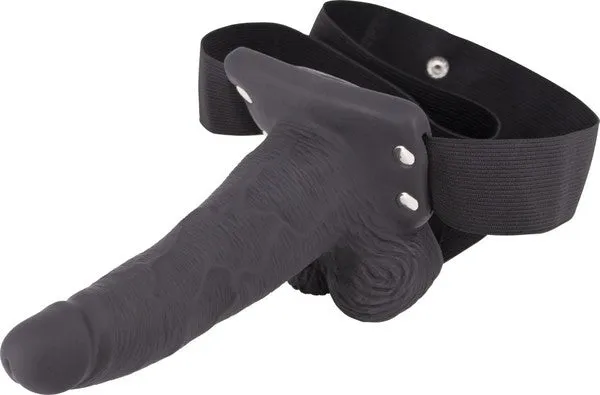 Female Sex Toys Seven Creations 6 Vibrating Hollow Strap On
