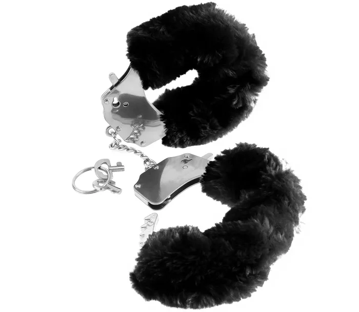 Fetish Fantasy Series Furry Cuffs Black Pipedream Couples