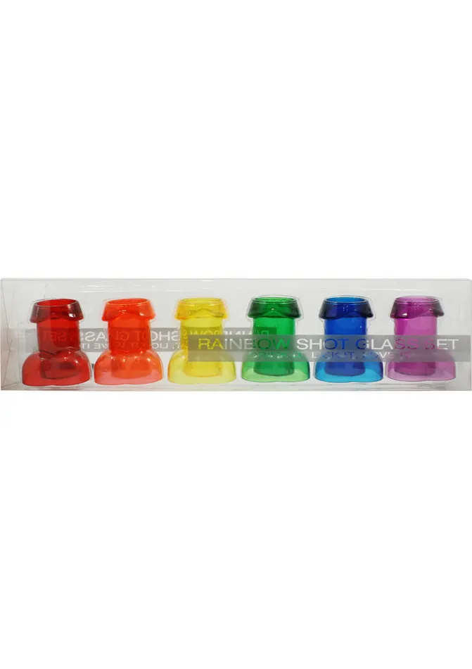 Kheper Games Rainbow Shot Glass Set 6 Anal