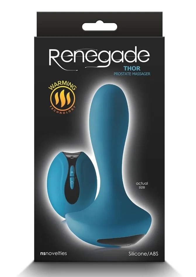 Renegade Thor Rechargeable Silicone Remote Control Prostate Massager Renegade Anal