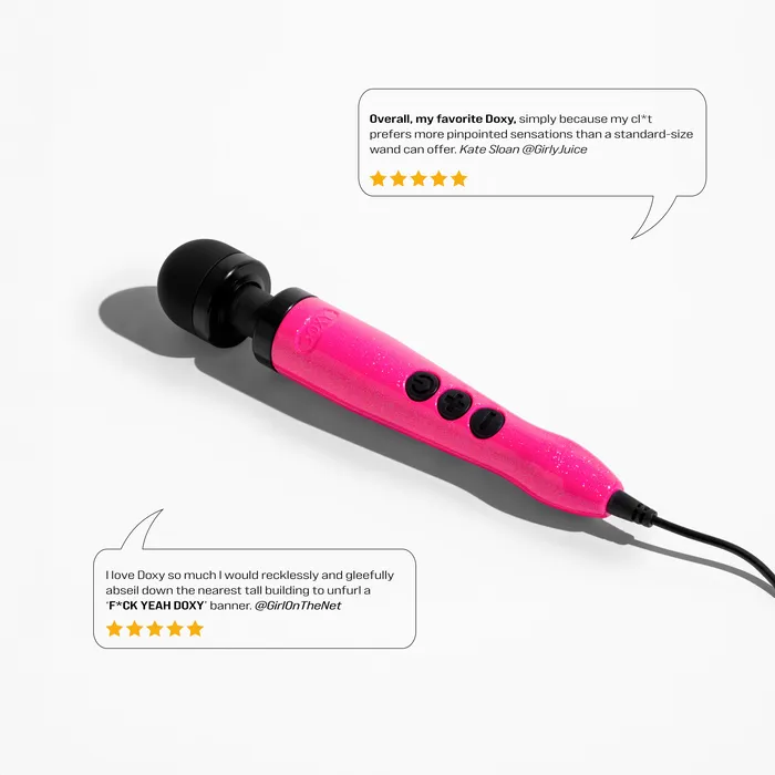 Doxy Doxy Die Cast 3 Hot Pink Vibrators
