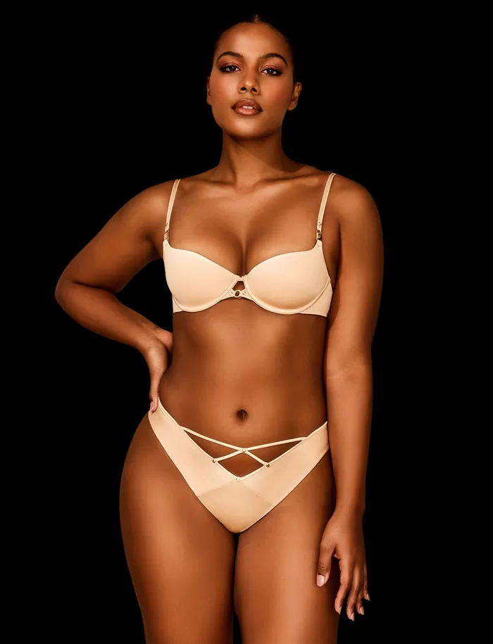 Everyday Smooths Almond Panty Honey Birdette Female Sex Toys