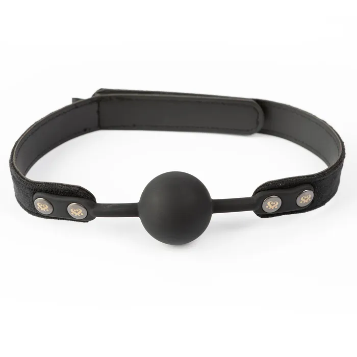 Male Sex Toys SEI MIO Strictly Come Quietly Soft Strap Silicone Ball Gag