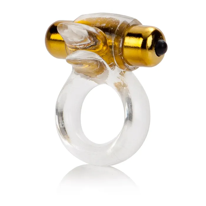 Vibrators Extreme Pure Gold Double Trouble Couples Enhancer CalExotics