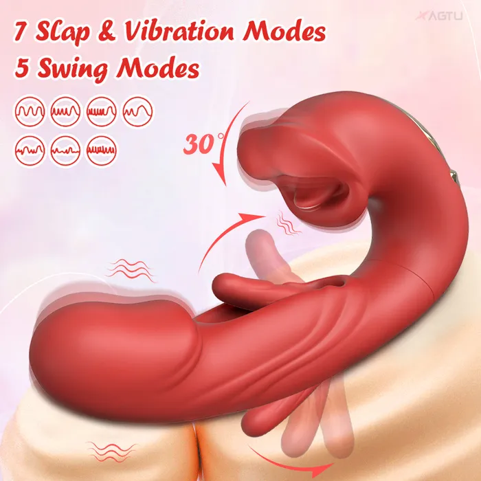 Vibrators MOUTH MASTER CURVE PLEASER RoseBabeCo