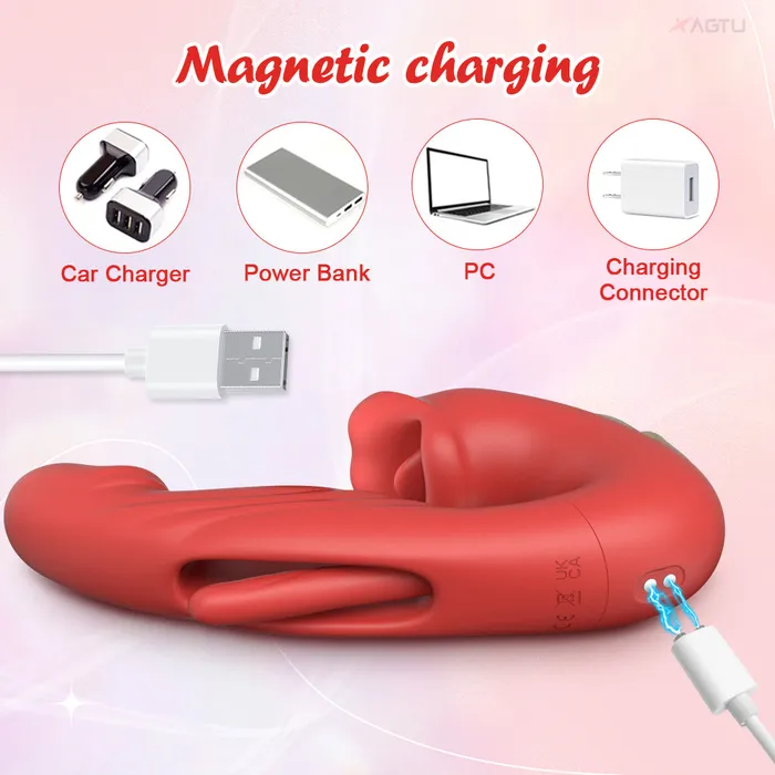 Vibrators MOUTH MASTER CURVE PLEASER RoseBabeCo