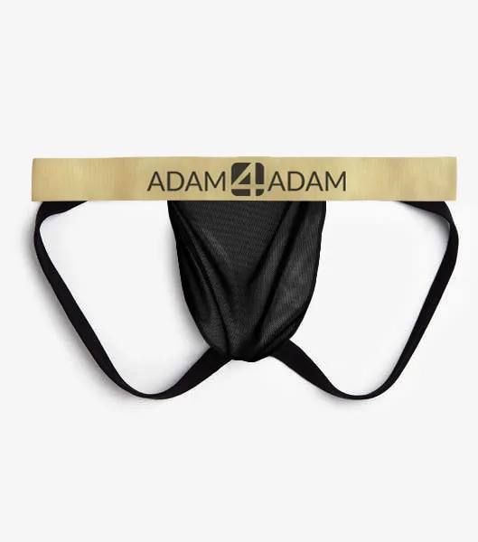 Anal Black Sheer Adam4Adam Jockstrap Adam4Adam