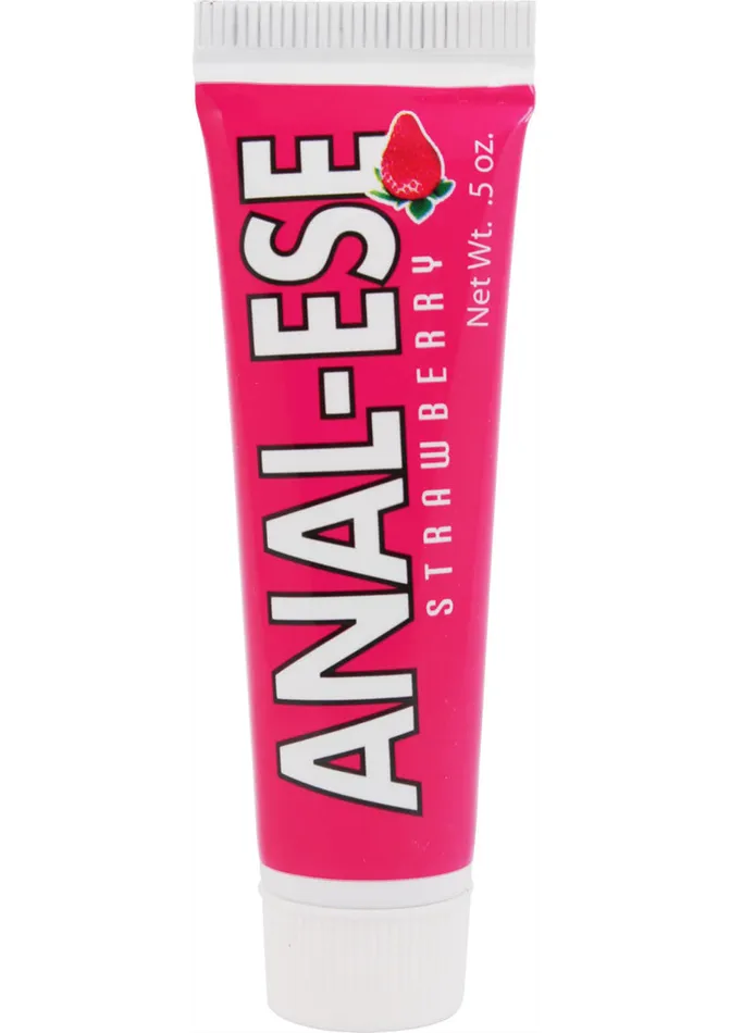 AnalEse Desensitizing Anal Cream 5oz Strawberry Flavor Anal Ese Anal