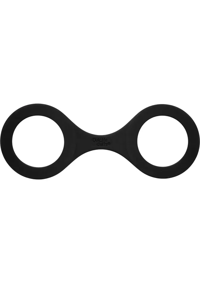 Anal Quickie Cuffs Large Black Quickie