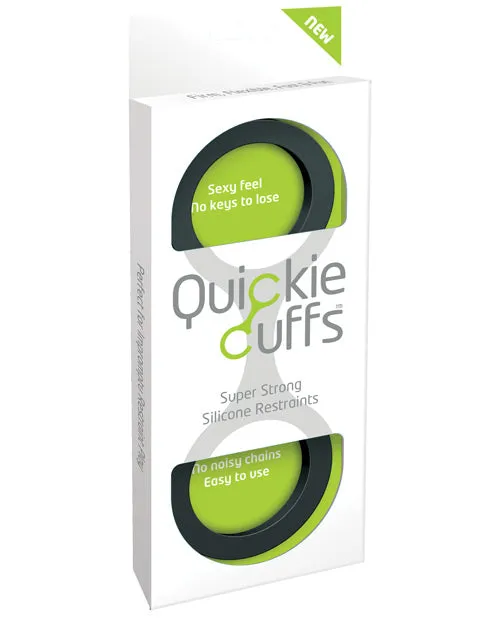 Anal Quickie Cuffs Large Black Quickie
