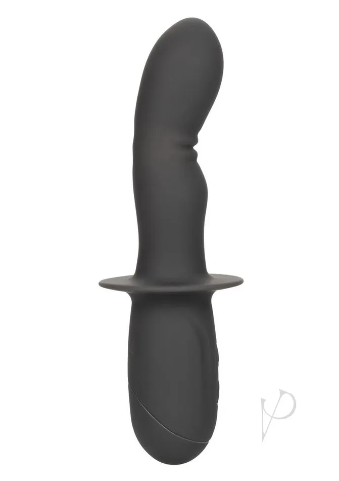 Anal Ramrod Ramrod Rocking Rechargeable Silicone Anal Probe Gray