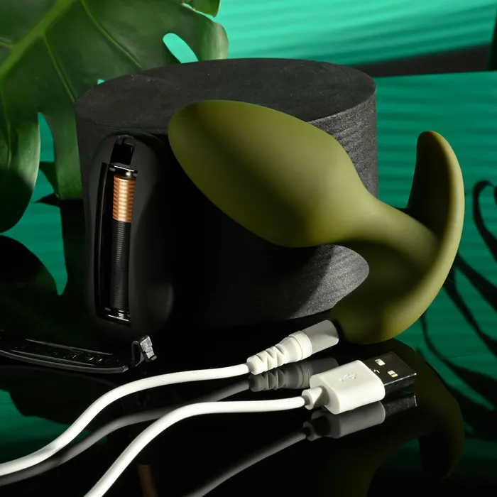 Anal Selopa Selopa THE COLONEL Green Vibrating Butt Plug
