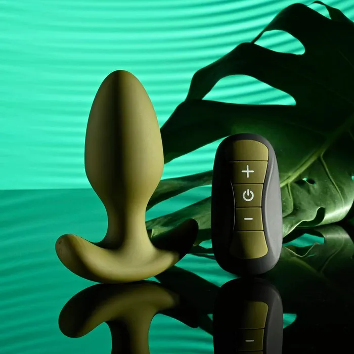 Anal Selopa Selopa THE COLONEL Green Vibrating Butt Plug