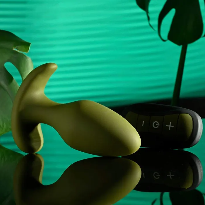 Anal Selopa Selopa THE COLONEL Green Vibrating Butt Plug