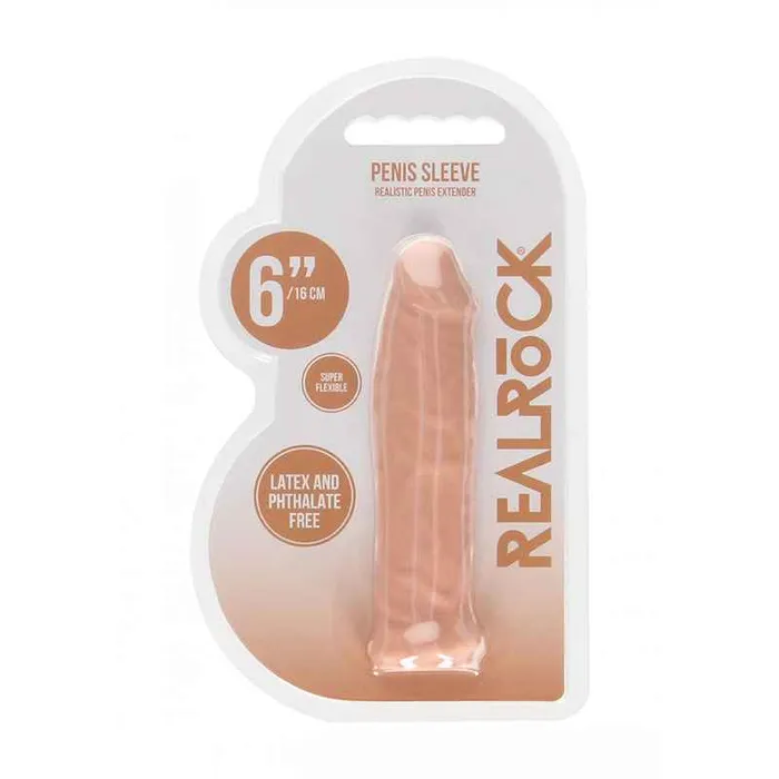 Anal Shots Toys REALROCK 6 Inch Penis Extender