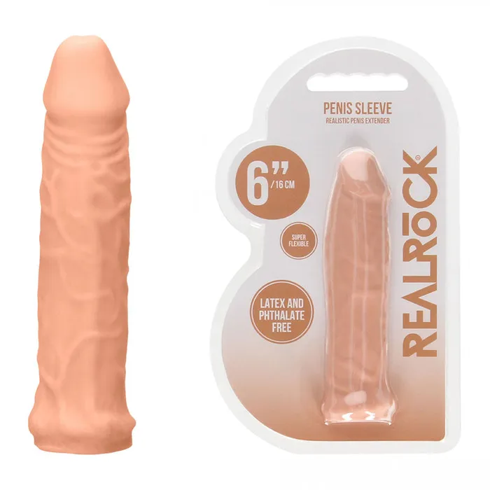 Anal Shots Toys REALROCK 6 Inch Penis Extender